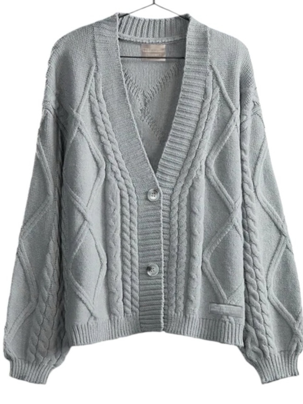 Taylor Swift The Tortured Poets Department gray cardigan sweater authentic